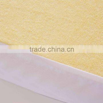 Latest Soft CheapTerry Towel Elastic Cotton Waterproof Fitted Sheet photo-3