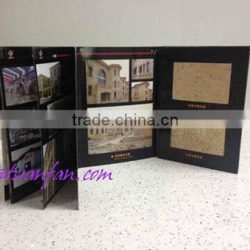 Quartz Stone Display Book for Granite and Marble
