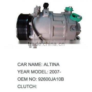 A/C Compressor For NISSAN ALTINA 92600JA10B