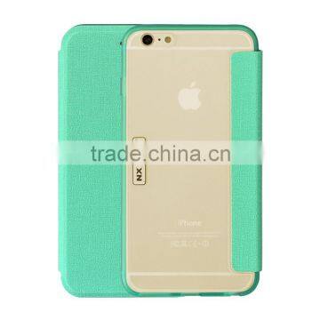2015 Newest hot selling filp PU Leather Mobile Phone Case for Iphone 6
