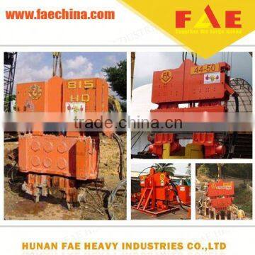 FAECHINA Highway Steel Guardrail Hydraulic Vibratory Hammer Pile Driver photo-6