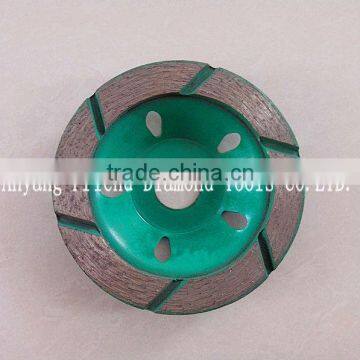 3'' 80mm diamond cup-shape grinding wheel for grinding stones