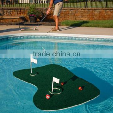 Swim Time Aqua Golf Chipping Mat Rubber Tee Swimming Pool Backyard