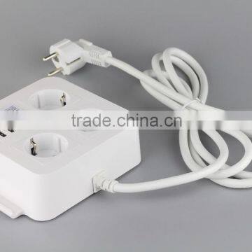 CE ROHS Approved Safe to Use 4 Usb Schuko Outlets for Charging photo-2