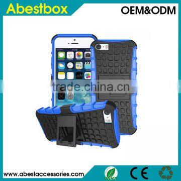 Factory Wholesale Spider Hybrid Silicone PC Combo cases for iPhone 5S,Kickstand Back Case Cover for iphone 5 phone5