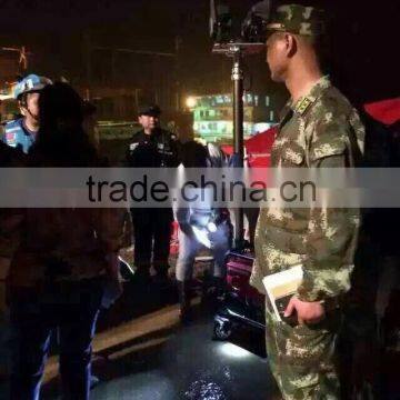 Silent Mobile Light Tower With Sound-proof Generator photo-3