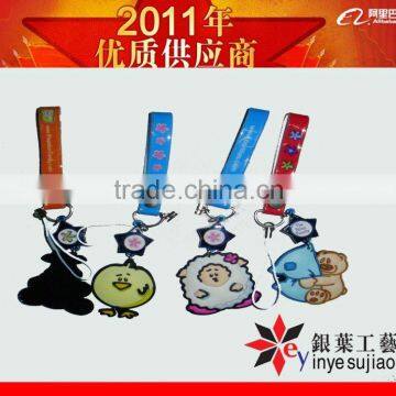 cartoon PVC mobile radiation pendants