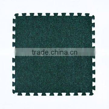 Cheap factory directly green carpet floor mat