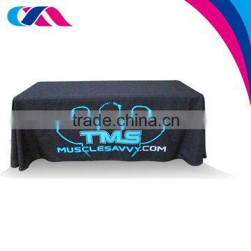 custom trade show table cover in lycras