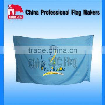 custom made outdoor silk printed vertical flags and banners