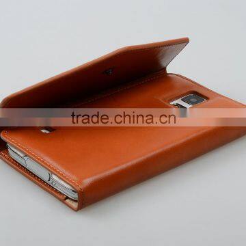 Premium Cow Leather Phone Case for Samsung Galaxy S5