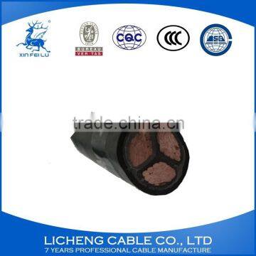 China High Quality 3 Core Electric Cables Xlpe Insulated Pvc Sheathed Copper Electrical Power Cable 3x240mm2 photo-5