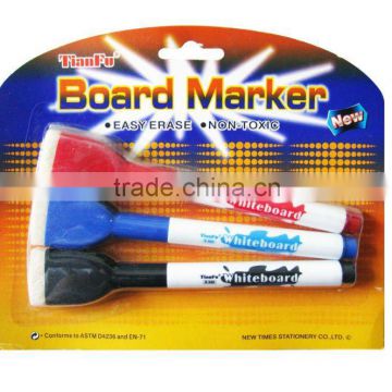 white board marker with brush