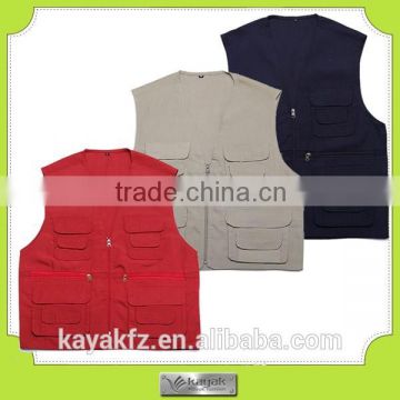 Stock Vest/100 Cotton Vest/Customized Cheap Vest Factory