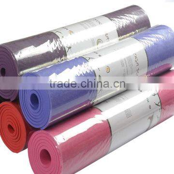 Custom OEM Manufacturer For Professional Embossed Printing Logo Eco Yoga Mat/Anti-slip Rubber TPE Yoga Mat photo-5