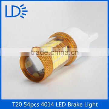 High quality brake light T20 54SMD 4014 projector lamp car hid tractor car lamp