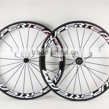 50mm Tubular Rim Road Bike Wheels 700c Carbon Fiber Rims Clincher UD/3K Matt Full Carbon Rim for Road Aero Bike
