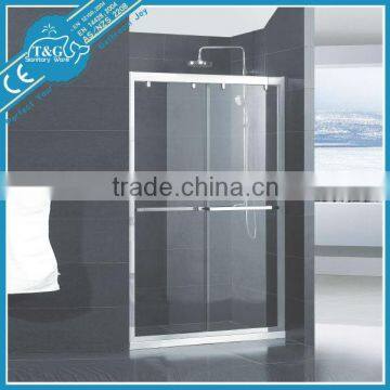 Aluminum Sliding Frosted Shower Screen