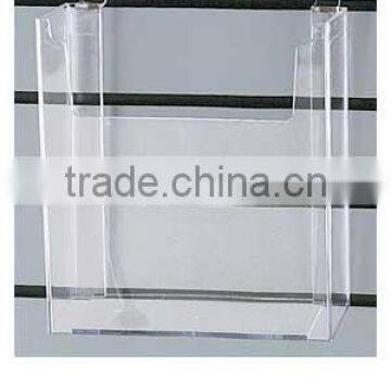 Acrylic Styrene Literature Holder For Slatwall