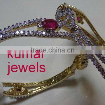 Ruby Stone Bangles