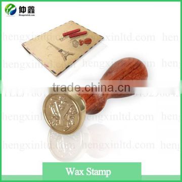 Antique Metal Sealing Wax Stamp Set