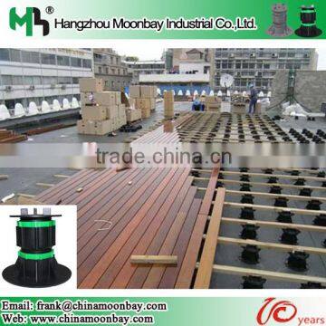 plastic pedestal---support system for Outdoor flooring