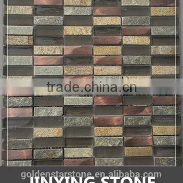 asian mosaic tiles ( metal mosaic tile )