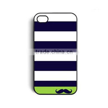 Stripe With Man's Beard Cover Case for iPhone 5G