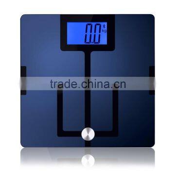 Large Scale With 4.3" Blue Screen Bluetooth 4.0 Body Analysis Function