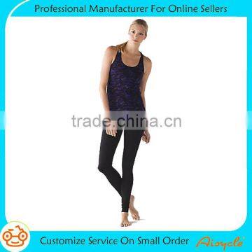 Best quality plain sports gym tank top for women singlet