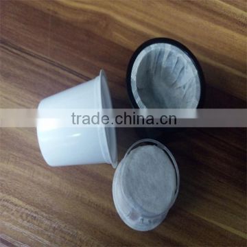 Wholesale disposable empty coffee filter for keuring machine with foil lid