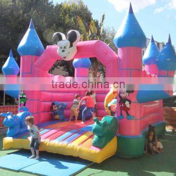 2016 pink inflatable bouncer for sale