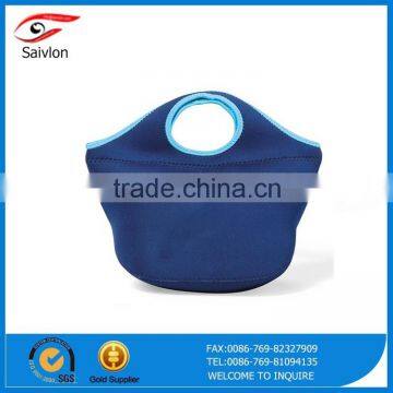 Promotional neoprene insulated lunch tote bag