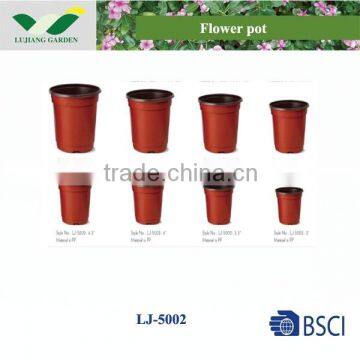 Plastic garden flower pot LJ-5002