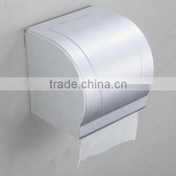 Wall mounted bathroom toilet tissue holder stainless steel paper holder box