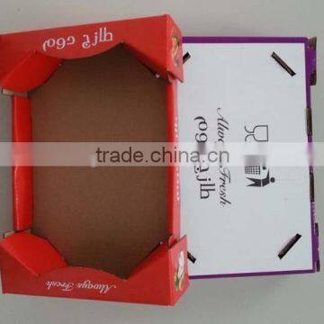 cardboard boxes for packing fruits