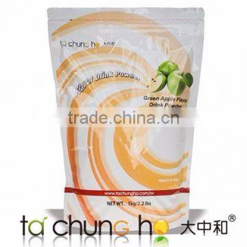 Wholesale Taiwan 1kg TachunGho Green Apple Flavor Drink Powder