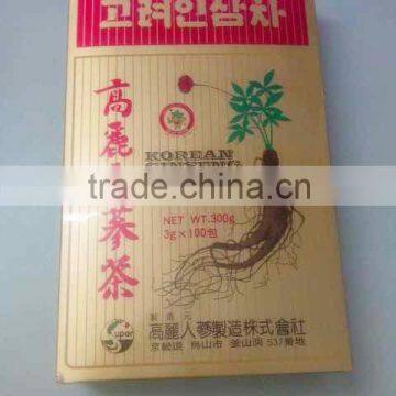 Korean Ginseng Tea