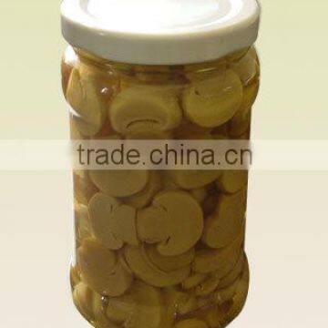 30% whole slice Mushroom In Glass Jar p&s 314ml/580ml/720ml