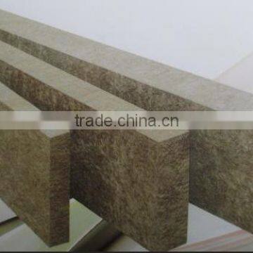 Sound Absorbing Fireproof 100kg/m3 Exterror Wall Thermal Insulation Lamella for House Wall