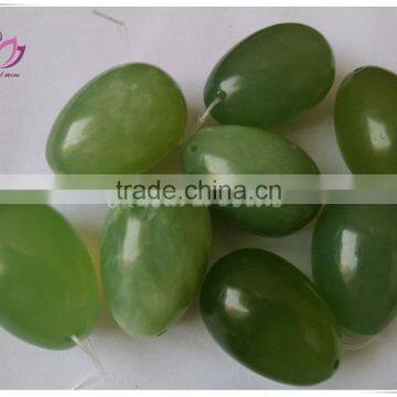 Woman Vaginal Kegel Exercise Drilled Top Quality Xiuyan Jade Egg Set Yoni Eggs