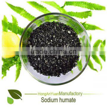 China supplier sodium humate powder/granule/shiny flake used as soil modifier