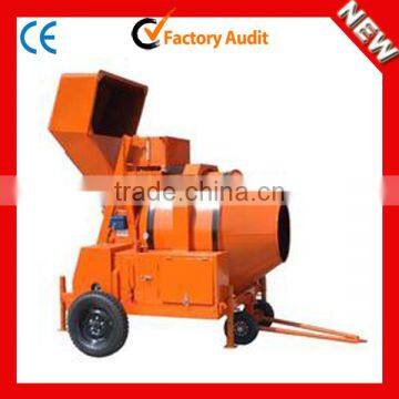 volumetric concrete mixer with aggregate hopper