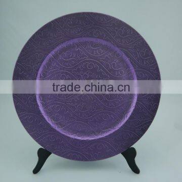 Cheap Plastic Plate Wedding Charger Plates photo-4