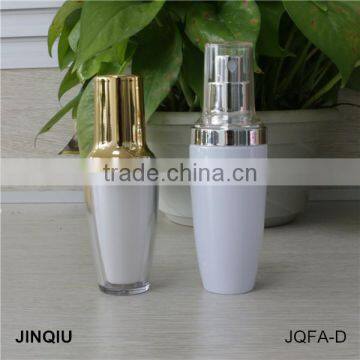 High end dual sprayer atomizer bottle with full cap,personal use cosmetic perfume pump bottle, aluminum plastic bottle