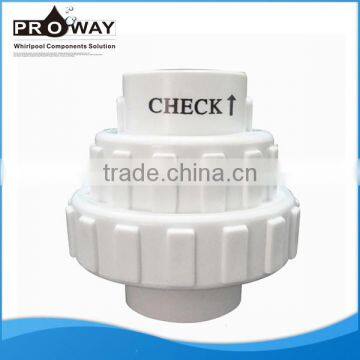 ZheJiang Bathtub Rotary Union, Single Direction Valve, Plastic Check Valve