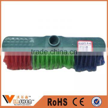 Soft Plastic Brooms / Indoor Sweeping Cleaning Brooms Brush / Floor Wooden Handle Broom