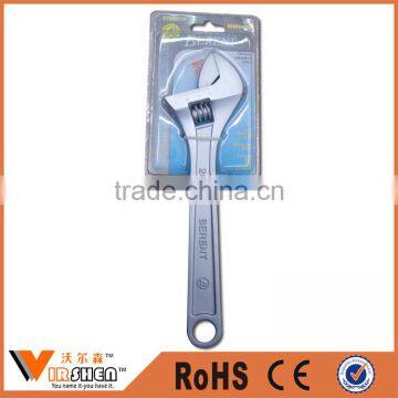 Carbon steel Adjustable Wrench Type Iron Alloy Screw Wrench Used construction Tools