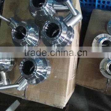 stainless steel sanitary tri clamp valves