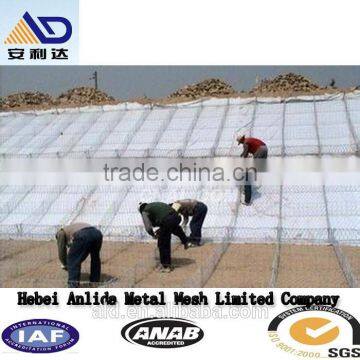 hot sale gabion retaining wall in river , gabion wire mesh in dyke